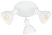 Briloner 2674-036 - Faretto RETRO 3xE14/25W/230V bianco