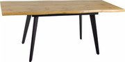 Tavolo Fresno Allungabile – Rovere Artisan / Nero Opaco 180cm