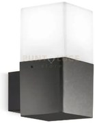 Ges410- applique per esterni grigio antracite  1 luce attacco e27 ip44