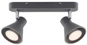 Nordlux - EIK Faretto 2xGU10/35W/230V Grey