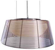 Deko-Light 342031 - Lampadario a sospensione con filo FILO 3xE27/60W/230V diametro 39 cm argento
