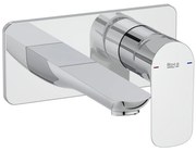 Roca A5A356EC00 - Miscelatore per vasca da incasso CALA, cromo lucido