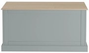Cassapanca grigia 90x45 cm Binz - Støraa