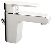 Rubinetto per lavabo a canna bassa getto laminare cristallino Logos cromato lucido MAMOLI