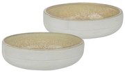 Ciotole bianco-beige in set di 2 pezzi in pietra ø 13,5 cm Sand Grain - Mette Ditmer Denmark