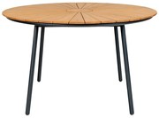 Tavolo da pranzo rotondo in legno di teak ø 130 cm Cleveland - House Nordic