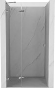Mexen Lunar porta doccia girevole sinistra 110 cm, trasparente, cromo - 834-110-000-01-00-L