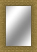 Specchio rettangolare in legno oro 98 x 138 cm