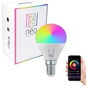 Immax NEO 07745L - LED RGB+CCT Lampadina dimmerabile E14/6W/230V 2700-6500K Wi-Fi Tuya