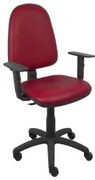 Sedia da Ufficio PC P933B10 Rosso Granato