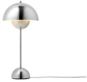 &Tradition - Flowerpot VP3 Lampada da Tavolo Chrome-Plated &Tradition