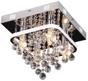 Rabalux 2238 - Lampadario da parete in cristallo PALLAS LED/23W/230V + 4xE14/40W