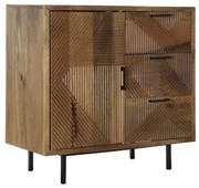 Credenza DKD Home Decor Naturale Metallo Legno di mango 90 x 40 x 87 cm