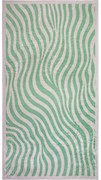Tappeto verde lavabile 80x150 cm Green Zebra – Vitaus