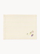 Tovagliette a righe con motivi ricamati Melony 2 pz