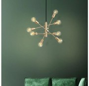 Eglo 99811 - Lampadario su corda GRADOLI 8xE27/40W/230V