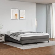 Materasso A Molle Grigio 160x200x20 Cm İn Similpelle /