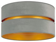 Duolla - Plafoniera DUO 1xE27/15W/230V diametro 40 cm luce verde/oro