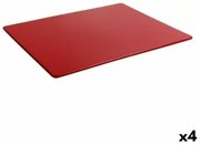 Vassoio per aperitivi Viejo Valle Bayahibe Melammina Rosso 32,5 x 26,5 x 0,5 cm (4 Unità)