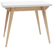 Tavolo da pranzo pieghevole con piano bianco 65x90 cm Envelope - Ragaba