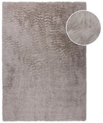 Tappeto in pelliccia sintetica marrone 80x150 cm Alpine Faux Fur - Flair Rugs