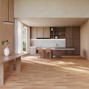 Parquet multistrato scala M in rovere naturale spazzolato select sp. 14/4 mm 2.263 m²