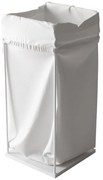 Cesta porta biancheria in cotone bianco SENSEA Jnka 40 l