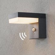 Lindby Applique da esterni solare LED Chioma con sensore