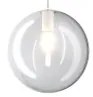 Sospensione bianco 3 luci tonda vetri tr + 2x bf 1184bi-s3 t-bt