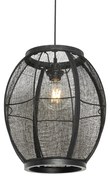 Lampada a sospensione orientale nera 35 cm - Rob