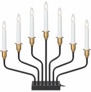 Decorazione luminosa natalizia nera Brosa - Markslöjd