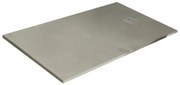 Piatto doccia in resina Strato crema L 100 x L 70 x H 2.5 cm effetto pietra