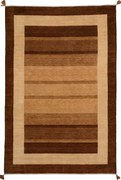 Loribaft Tappeto orientale 210x310 Beige (Indian) Annodato A Mano