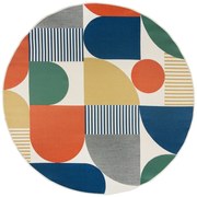 Tappeto rotondo per esterni ø 160 cm Geo - Flair Rugs