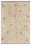 Tappeto per bambini fatto a mano Hippy Dots, lavabile