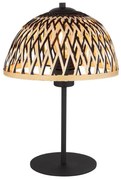 Globo 15767T - Lampada da tavolo COLLY 1xE27/15W/230V bambù