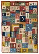 Gabbeh Tappeto 140x100 (Iran) Annodato A Mano