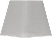 Paralume di ricambio per lampada da terra EMMA E27 34,5x39,5 cm grigio