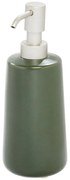 Distributore di sapone in ceramica verde Vanity Eco - iDesign