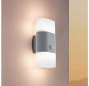 Eglo 97313 - Applique a LED da esterno con sensore FAVRIA 1 2xLED/5,5W/230V IP44