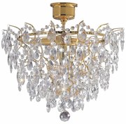 Lampada da soffitto in oro Luxy, ø 48 cm Rosendal - Markslöjd