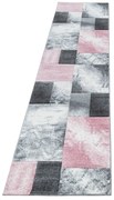Passatoia rosa-grigio 80x300 cm Hawaii - Ayyildiz Carpets