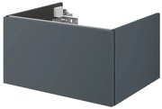 Mobile da bagno sotto lavabo Neo  laccato lucido L 60 x H 32 x P 48 cm 1 cassetto, lavabo non incluso