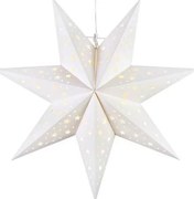 Markslöjd 705897 - Decorazione natalizia BLANK a LED/0,2W/3xAA Ø 45 cm bianca