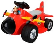 Macchina Elettrica per Bambini Mickey Mouse Batteria Aereo 6 V