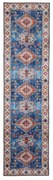 Tappeto blu 225x60 cm Topaz - Think Rugs