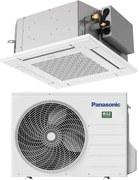 Condizionatore a muro monosplit PANASONIC a cassetta Nanoex  60X60 12400 BTU classe raffreddamento A++