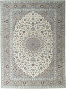 Kashan Tappeto persiano 290 x 400 Beige (Iran) Annodato A Mano