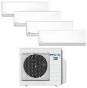 Condizionatore a muro multisplit PANASONIC QUADRI ETHEREA  WIFI NANOEX 9+9+9+12 24000 BTU classe raffreddamento A++