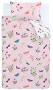 Biancheria da letto singola per bambini 135x200 cm Butterfly Garden - RHS